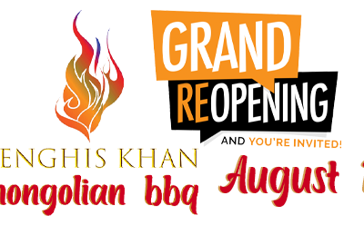 SCV Restaurants | Re-Opens Aug 1, 2020 | Genghis Khan Mongolian BBQ