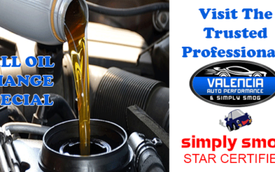 TIME FOR AN OIL CHANGE | Save Now at Valencia Auto Performance