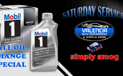 Valencia Auto Performance & Simply Smog – Saturday Service