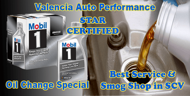 OIL CHANGE SPECIAL at Valencia Auto Performance