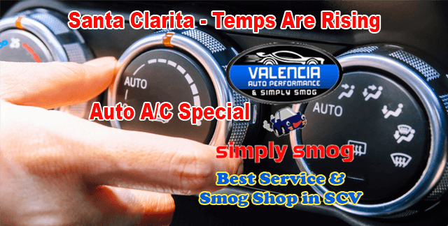 Get Your Auto A/C To Peak Operation at Valencia Auto Performance
