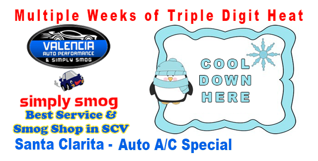 Best Auto A/C Deal in SCV  | Valencia Auto Performance