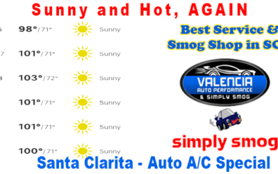 Auto A/C check up by the Pros | Save $50.00 | Hot Hot Hot