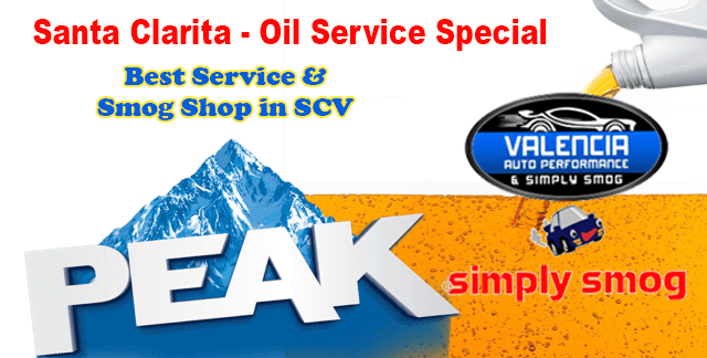 OIL CHANGE SPECIAL at Valencia Auto Performance