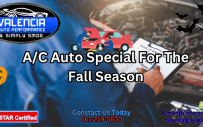 A/C Auto Special This Fall – Valencia Auto Performance SCV