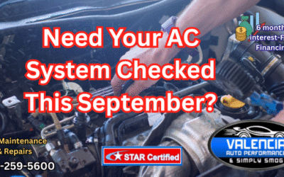 AC System Check In Santa Clarita – Valencia Auto Performance