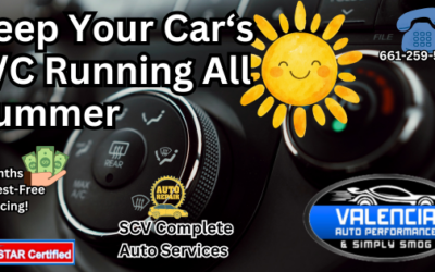 Is Your Car’s A/C Running Properly? – Valencia Auto Performance And Simply Smog